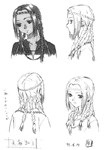 きいろ線画